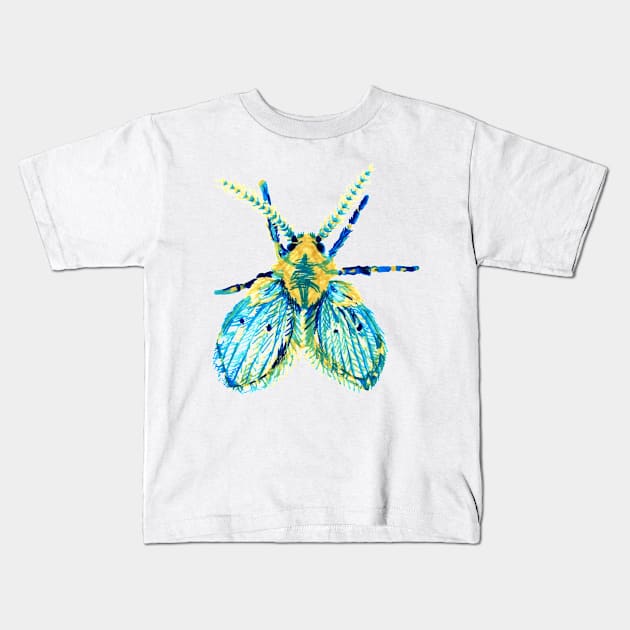 Drain Fly Kids T-Shirt by RaLiz